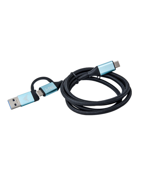 i-tec C31USBCACBL cavo USB USB 3.2 Gen 1 (3.1 Gen 1) 1 m USB C Nero, Blu