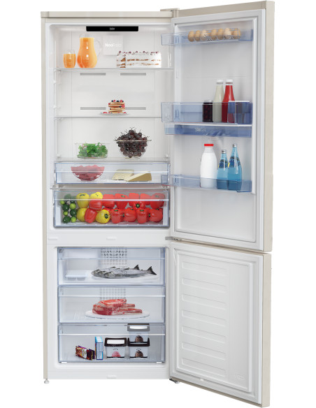 Beko RCNE560E40DBN Libera installazione 497 L E Sabbia