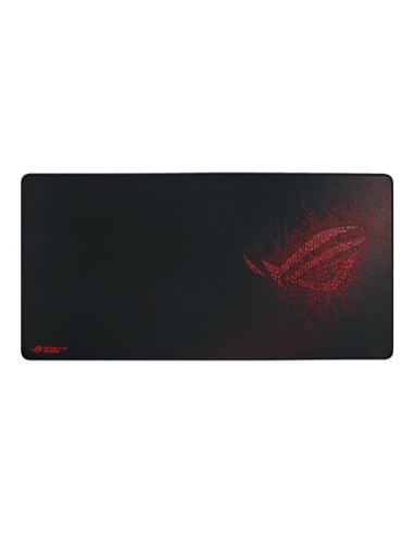 ASUS ROG Sheath Tappetino per mouse per gioco da computer Nero, Rosso