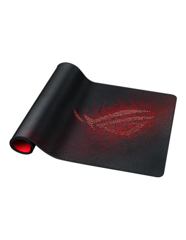 ASUS ROG Sheath Tappetino per mouse per gioco da computer Nero, Rosso