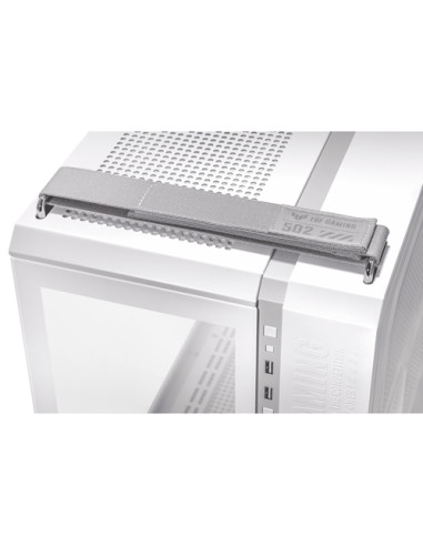 ASUS TUF Gaming GT502 Midi Tower Bianco