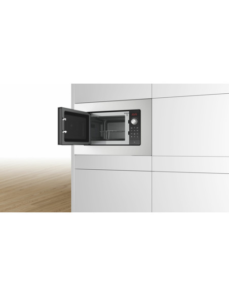 Bosch Serie 2 BEL623MS3 Microonde da incasso Acciaio