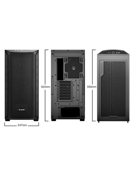 be quiet! Shadow Base 800 Black Midi Tower Nero