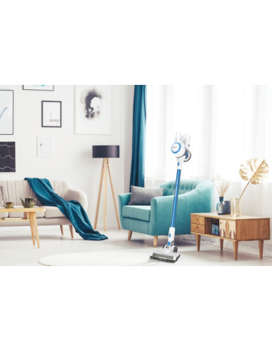 Candy CVIVA20 011 Aspirapolvere elettrica Batteria Secco Senza sacchetto 0,7 L Bianco