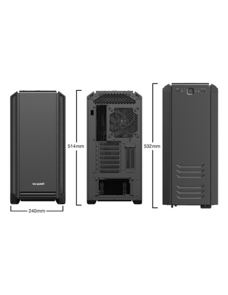 be quiet! Silent Base 601 Midi Tower Nero