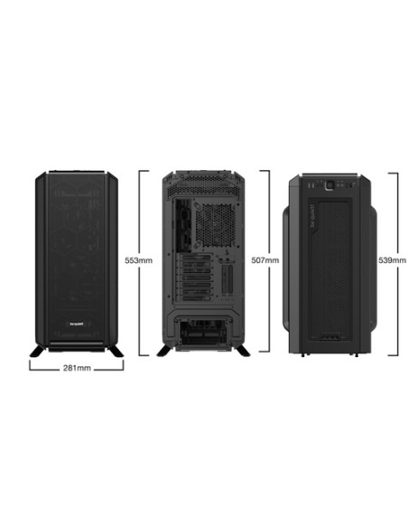 be quiet! Silent Base 802 Window Black Midi Tower Nero
