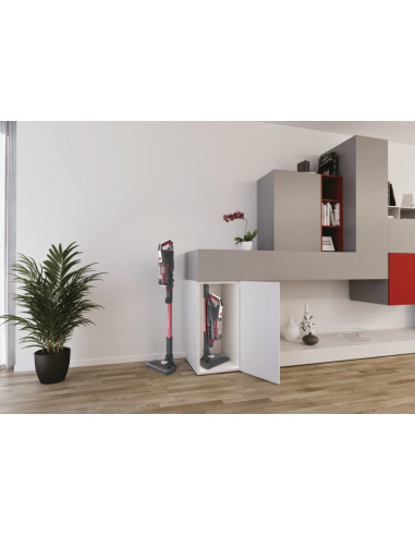 Hoover HF522STH 011 Aspirapolvere elettrica Batteria Secco Micro Senza sacchetto 0,45 L 290 W Grigio, Titanio