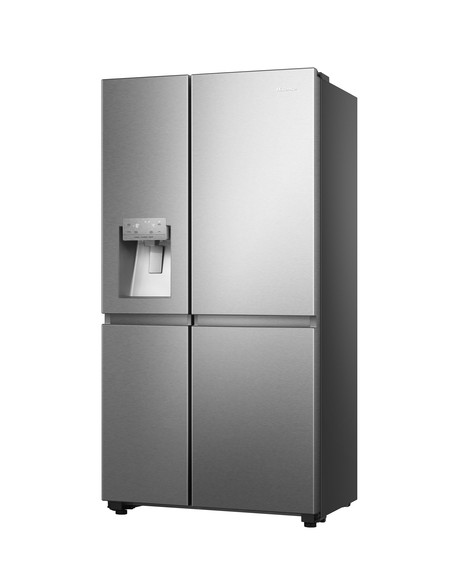 Hisense RS818N4TIE frigorifero side-by-side Libera installazione 632 L E Acciaio inox