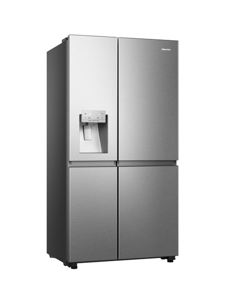 Hisense RS818N4TIE frigorifero side-by-side Libera installazione 632 L E Acciaio inox