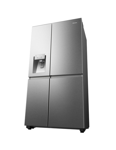 Hisense RS818N4TIE frigorifero side-by-side Libera installazione 632 L E Acciaio inox