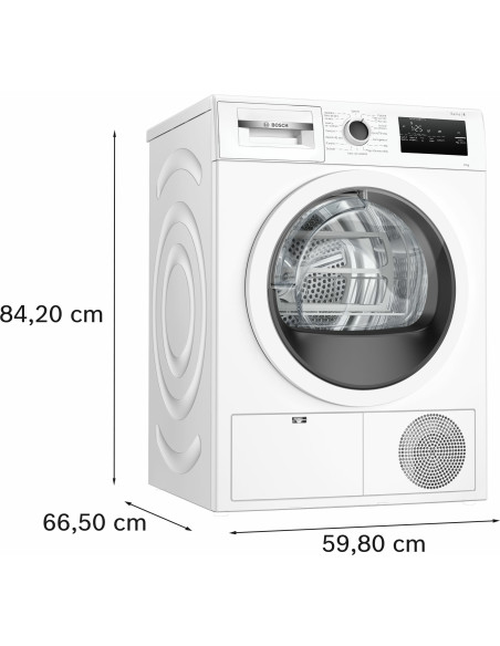 Bosch Serie 4 WTH85V18II Asciugatrice a pompa di calore 8 kg Classe A++