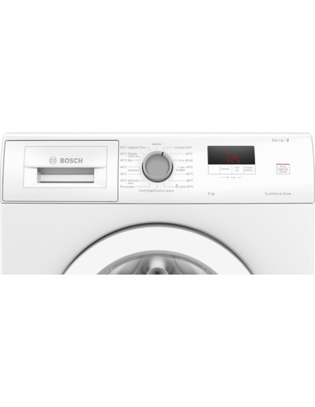 Bosch Serie 2 Lavatrice a carica frontale, , 8 kg, 1200 g/min., Cl. C.