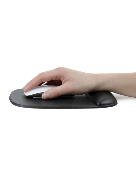 StarTech.com Tappetino per mouse con poggiapolso (17x18x2cm) - Tappetino per mouse ergonomico con supporto per il polso, Mouse P