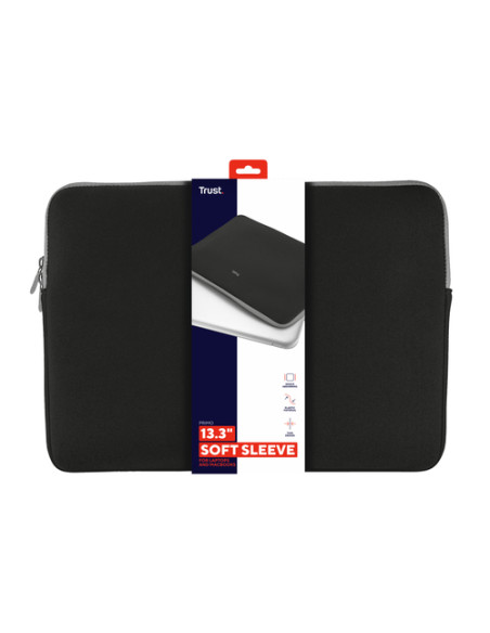 Trust 21251 borsa per laptop 33,8 cm (13.3") Custodia a tasca Nero
