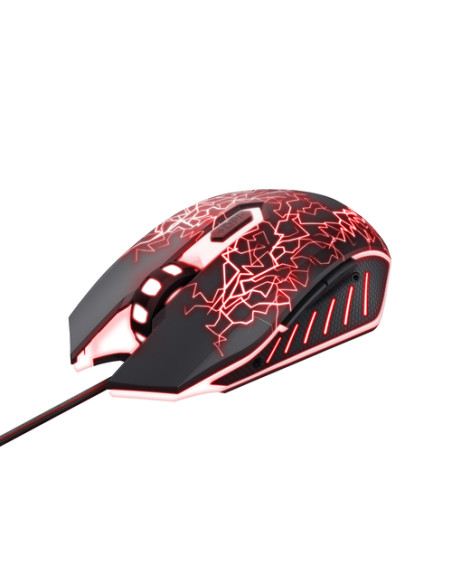 Trust GXT 783X mouse Gaming Ambidestro USB tipo A Ottico 4000 DPI