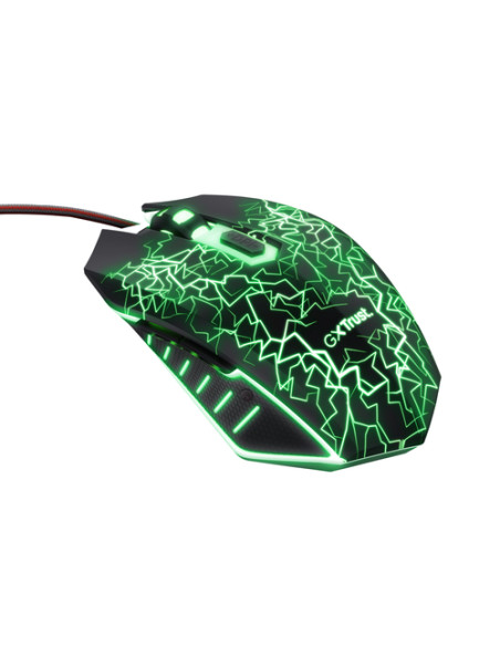 Trust GXT 783X mouse Gaming Ambidestro USB tipo A Ottico 4000 DPI