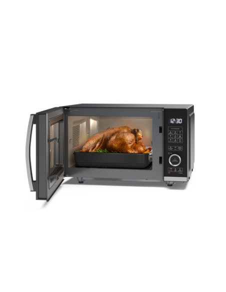 Sharp YC-QG204AE-B forno a microonde Nero Microonde con grill Superficie piana 20 L 800 W