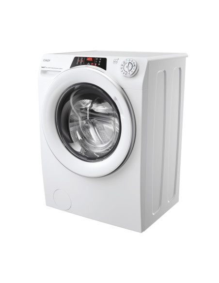 Candy RapidÓ , Lavatrice Carica Frontale 8 KG, Classe A, 1200 giri, Bianco, Inverter, Vapore, Wi-Fi, 9 Cicli Rapidi, RO 1284DWM