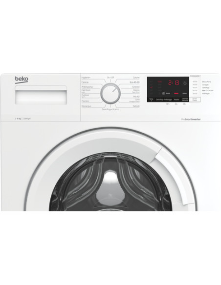 Beko WUXS61032WI-IT: Lavatrice 6 kg Slim, Classe D, 1200giri