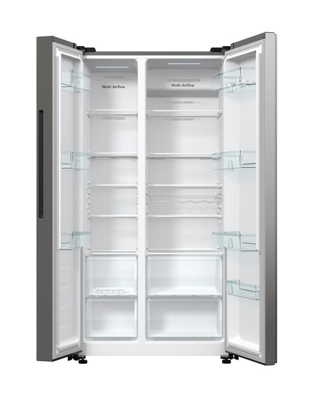 Hisense RS711N4ACE frigorifero side-by-side Libera installazione 550 L E Acciaio inox