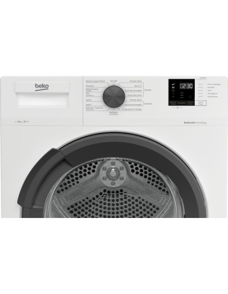 Beko DRXS823A asciugatrice Libera installazione Caricamento frontale 8 kg A++ Bianco