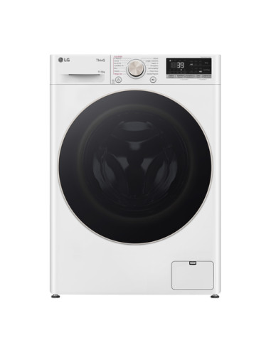 LG D4R7011TSWG Lavasciuga 11/6kg AI DD, Classe D, 1400 giri, TurboWash 360, Vapore, Wi-Fi