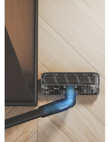 Hoover HF4, Aspirapolvere senza filo, Nero/Argento, 0,7L, Senza sacchetto