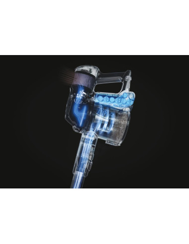 Hoover HF4, Aspirapolvere senza filo, Nero/Argento, 0,7L, Senza sacchetto