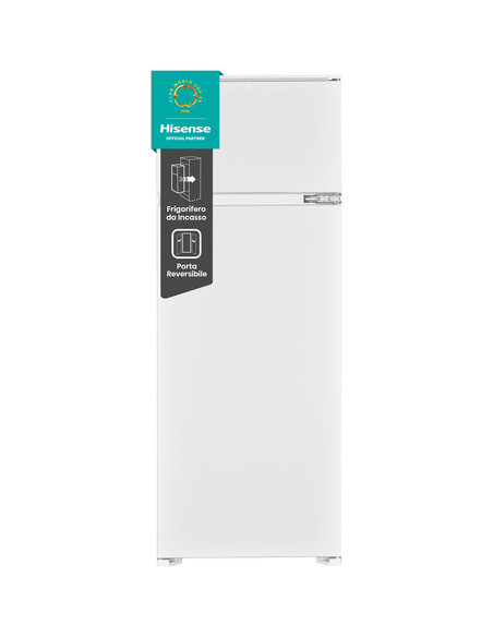 Hisense RI1P205NEWE frigorifero con congelatore Da incasso 205 L E Bianco