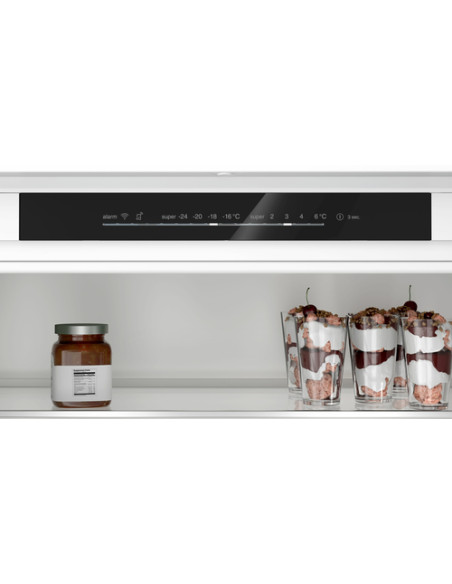 Bosch Serie 2 KBN965SE0 frigorifero con congelatore Da incasso 383 L E Bianco