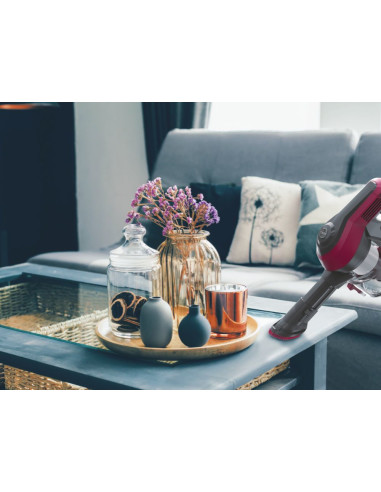 Hoover HF1 , Aspirapolvere senza filo, Magenta, 0,9L, Senza sacchetto