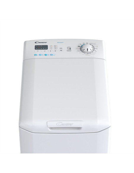 Candy Smart CST 06LE/1-11 lavatrice Caricamento dall'alto 6 kg 1000 Giri/min Bianco