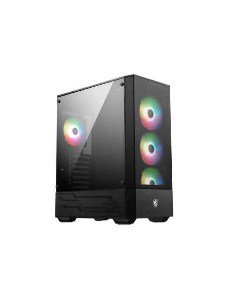 MSI MAG FORGE 112R computer case Midi Tower Nero, Trasparente