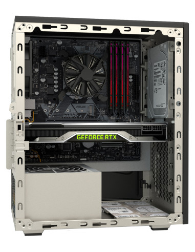 itek SMALLCOM-P Mini Tower Nero