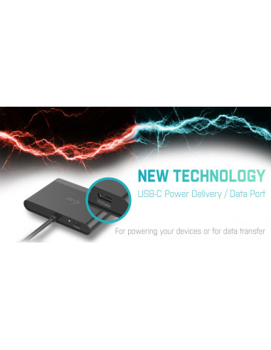 i-tec USB C HDMI Travel Adapter PD/Data