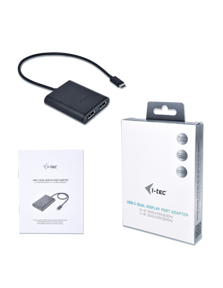 i-tec USB-C 3.1 Dual 4K DP Video Adapter