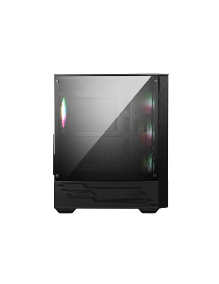 MSI MAG FORGE 112R computer case Midi Tower Nero, Trasparente
