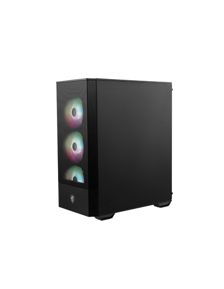 MSI MAG FORGE 112R computer case Midi Tower Nero, Trasparente