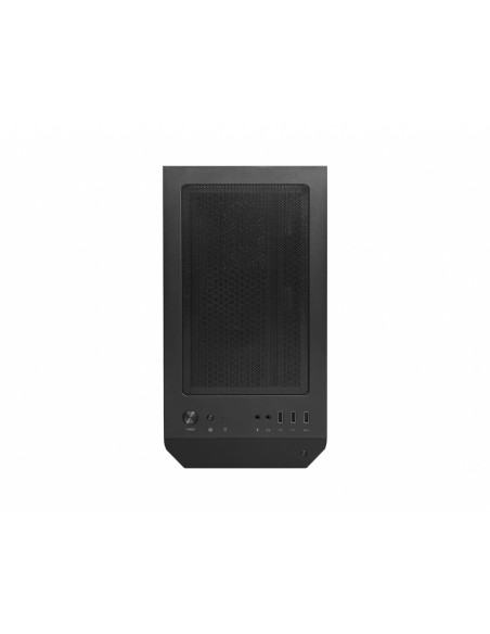 MSI MAG FORGE M100A computer case Micro Tower Nero, Trasparente