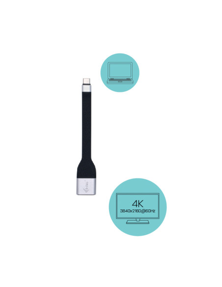 i-tec USB-C Flat DP Adapter 4K/60 Hz