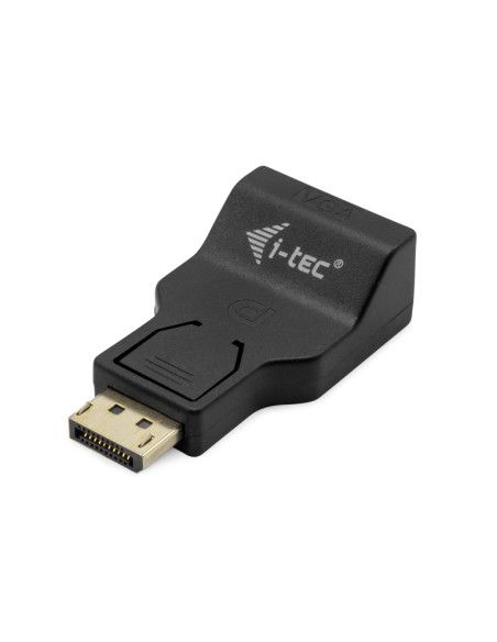i-tec DP2VGAADA adattatore per inversione del genere dei cavi DisplayPort VGA Nero