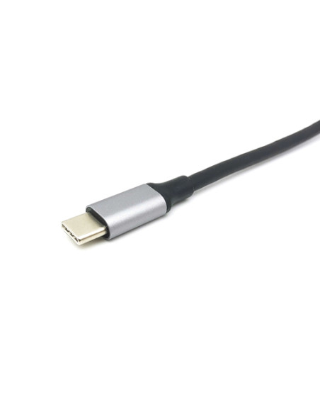 Equip Adattatore multifunzione USB-C 5 in 1, HDMI, VGA (HD15), PD 100W, USB3.0, AUX