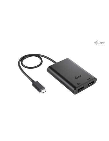 i-tec USB-C Dual 4K/60Hz (single 8K/30Hz) HDMI Video Adapter