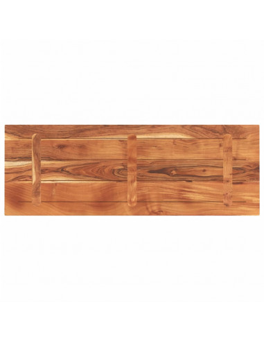 Piano Tavolo 140x60x3,8 cm Rettangolare Legno Massello Acacia