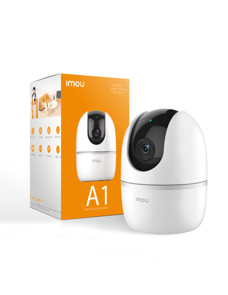 Imou A1 4Mp Telecamera motorizzata con sirena - audio bidirezionale - visione notturna - rilevamento persone