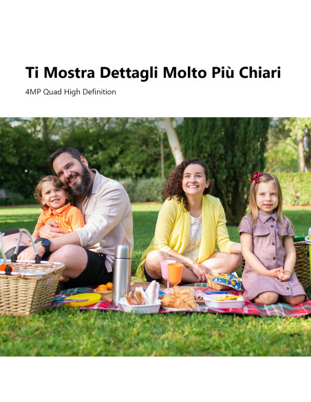 Imou Telecamera Cruiser Se+ 4MP Motorizzata da esterno con visione notturna a colori