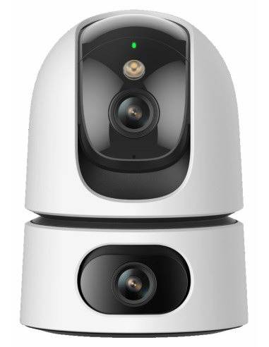 Imou mou Ranger DUAL 10MP (5MP+5MP) Telecamera WiFi Interno con Doppia Lente, 360°PTZ Telecamera da Interno, Rilevamento Umano,