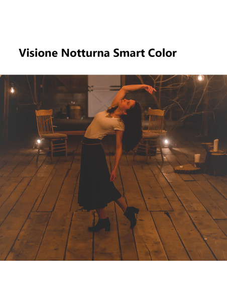 Imou Telecamera Cruiser SE+ 2MP Motorizzata da esterno con visione notturna a colori, sirena e faretto