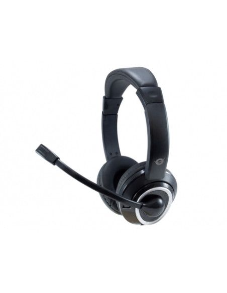 Conceptronic POLONA02B cuffia e auricolare Cablato A Padiglione Gaming Nero