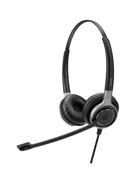 EPOS IMPACT SC 665 USB Auricolare Cablato A Padiglione Musica e Chiamate USB tipo A Nero, Argento